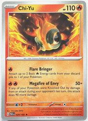 Chi-Yu 029/182 Non-Holo Rare Deck Exclusives Paradox Rift