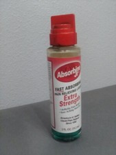 original glass 5`inch bottle Absorbine Jr. with original fluid  inside