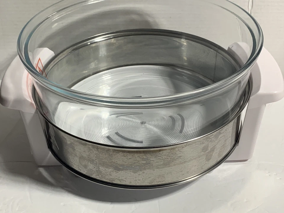 VONSHEF 07/009US DIGITAL HALOGEN OVEN WHITE 12L Cooker Glass Dome, base, rack - Image 2 of 4