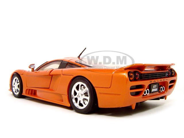 SALEEN S7 ORANGE 1:18 DIECAST MODEL CAR BY MOTORMAX 73117 | eBay