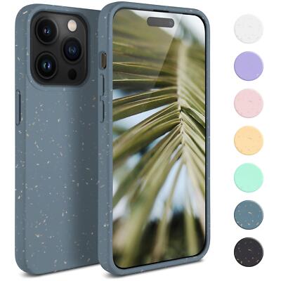 Nachhaltige Handy Hülle für Apple iPhone 15 Pro Case Cover Bumper Schutzhülle