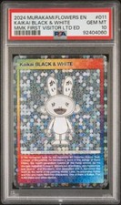 PSA10 Takashi Murakami Monster Kyoto Kaikai Black & White English Version a709