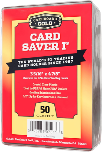 Card Saver 50 Count - Semi Rigid Card Holder for Trading Cards - Picture 11 of 12