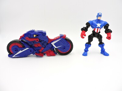 Captain America from CapCycle Marvel SUPER HERO MASHERS 2013 Avengers motorcycle