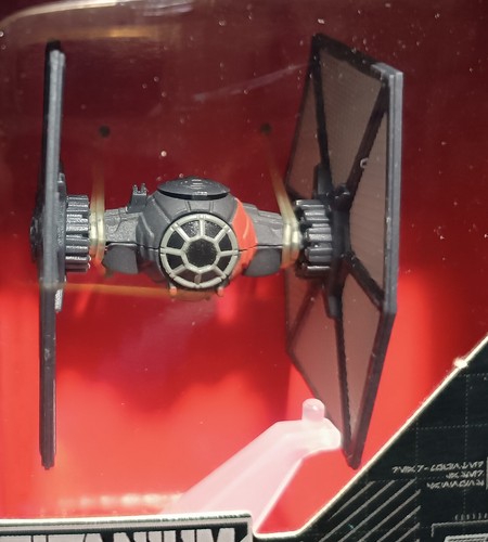 STAR WARS TITANIUM #04 FIRST ORDER SPECIAL FORCES TIE FIGHTER DIE-CAST VEHICLE - Picture 2 of 10