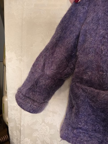 Andrew Stewart Lavendel Mohairjacke Schottland - Bild 13 von 16