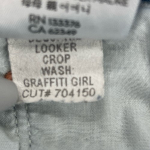 Jeans Madre Mujer 26 The Looker Crop Graffiti Niña Denim - Imagen 15 de 17