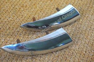 Original-56-57-Corvette-Rear-Exhaust-Bezel-Bumperette-Bumperettes