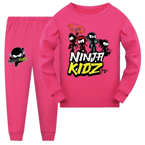 Sleepwear Kids NINJA KIDZ Pajamas Pajamas Sets Boys Girls Pyjamas Nightwear - Picture 2 of 59