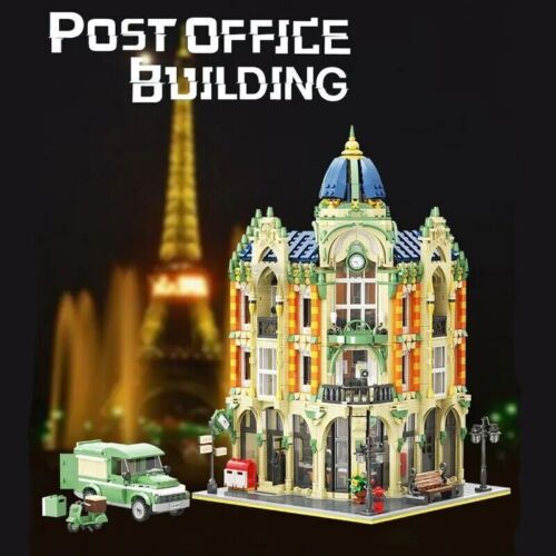 New Corner Post Office Modular Building Blocks Bricks Set For Adults 4030 Pcs - Picture 9 of 10