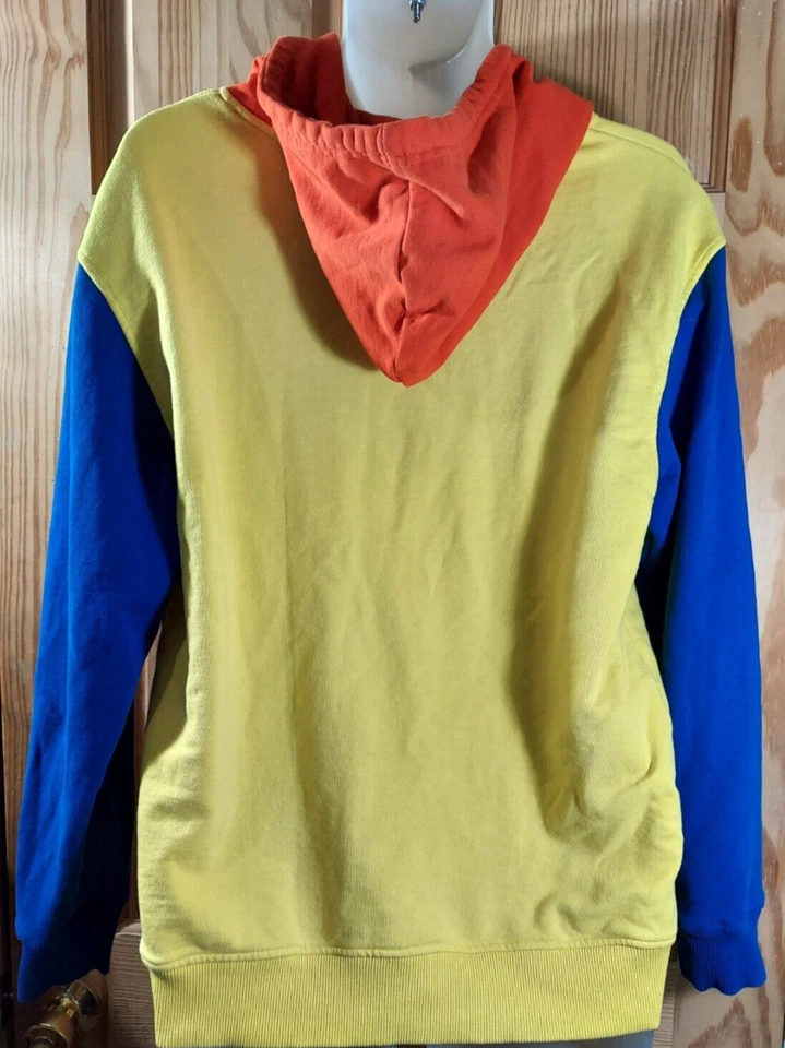 Odd Future Color Block Hoodie Yellow Blue Red OFWGKTA Men's Medium - Image 4 of 4