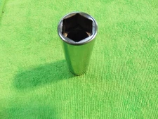 Snap-on Tools USA NEW 1/2" Drive 19mm Metric 6 Point Deep Chrome Socket TSM19