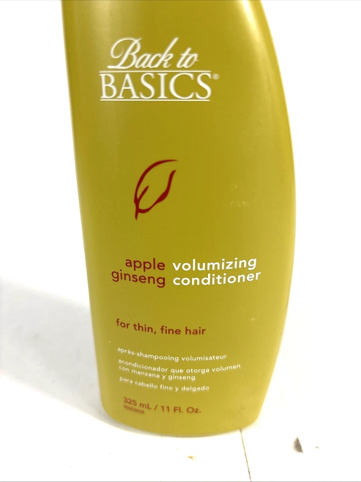 Back to Basics Volumizing Hair Conditioner Apple Ginseng 11oz For Thin Fine Hair - Image 2 of 4
