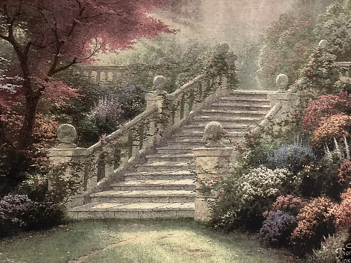 Thomas Kinkade Wall Tapestry 72”X52” (Huge). | eBay