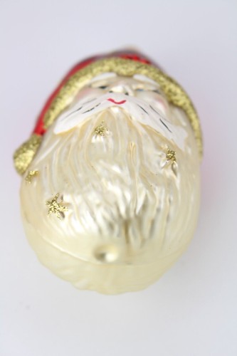 DILLARD'S SANTA 2001 GLASS ORNAMENT Poland hand blown collectible holiday tree - Picture 5 of 10