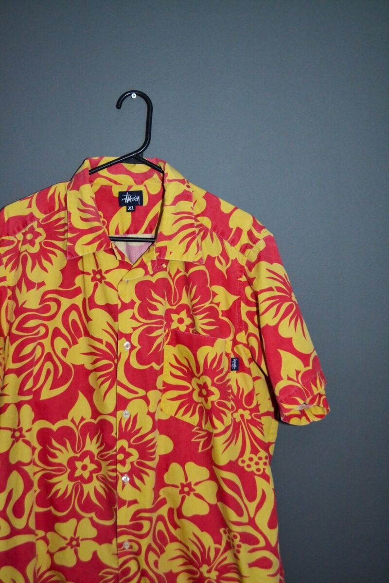 Stussy Vintage Made in USA 1990s Hawaiian Shirt XL | eBay Stussy Vintage Made in USA 1990s Hawaiian Shirt XL | eBay