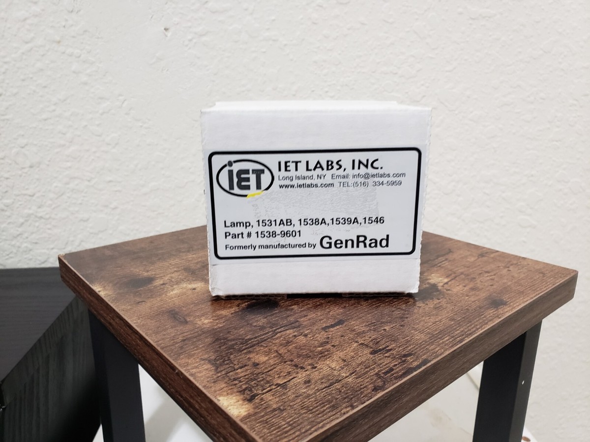GenRad Strobe Bulb: Part#1538-9601[Lamp: 1531AB,1538A,1539A,1546