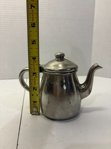 Vintage Polar Allegheny Metal Ware Small Teapot Creamer - Ships Fast! - Picture 6 of 6