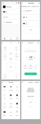 Smart WiFi Universal IR Remote with Temperature Humidity Sensor for AC TV Alexa - Picture 14 of 20