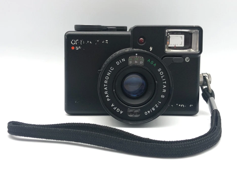 Câmera de Filme Compacta Agfa Optima 1035 Sensor RANGEFINDER Solitar 35mm Do Japão - Imagem 2 de 4