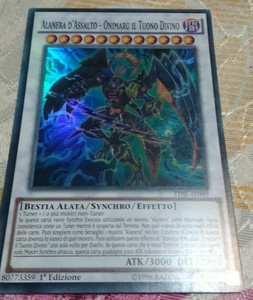 Yu Gi Oh Assault Blackwing Onimaru The Divine Thunder Tdil It049 Sr Ebay