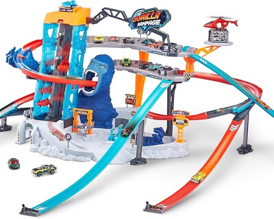 GORILLA COMETICS 4点セット Metal Machines Gorilla Rampage Garage Playset by Zuru for