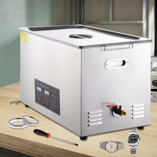 22L Ultrasonic Cleaner Cleaning Equipment Liter Industry Heated W/Timer Heater - Picture 9 of 16