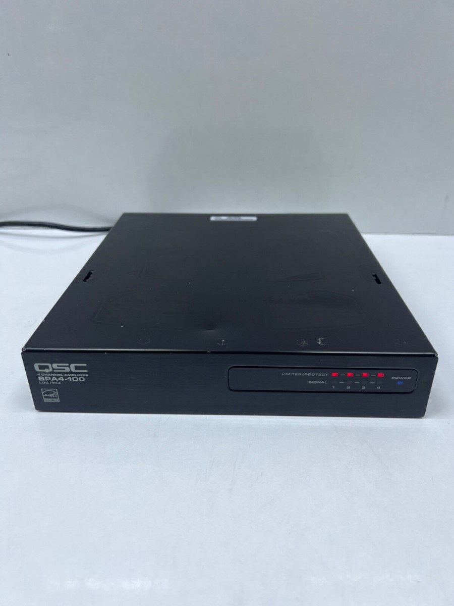 QSC SPA4-100 4 Channel 400W Power Amplifier | eBay QSC SPA4-100 4 Channel 400W Power Amplifier | eBay
