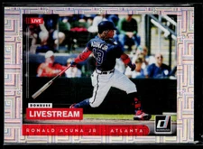 2021 Donruss #LS5 Ronald Acuna Jr. Livestream Vector