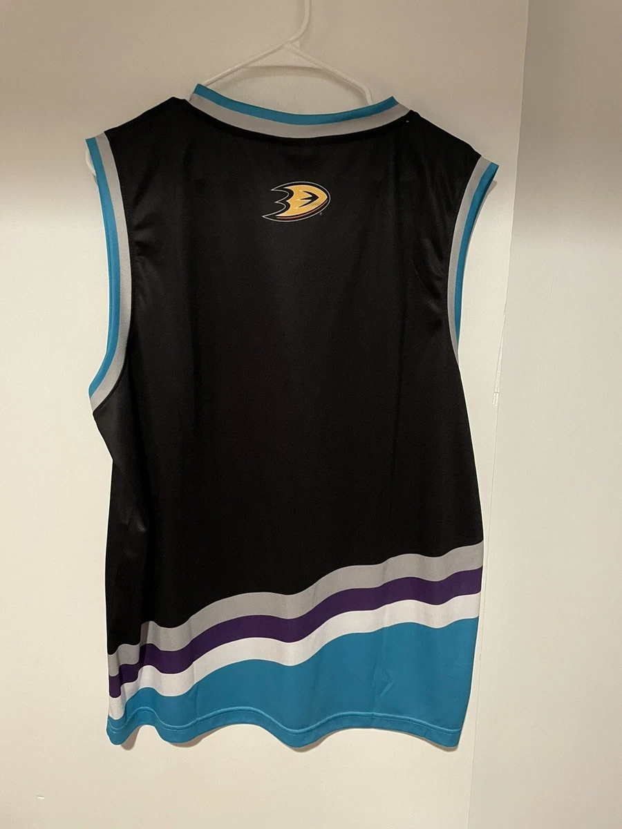 NHL Anaheim Mighty Ducks Shirt Grafton Split Tank Top Mesh Shirt