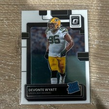 2022 Panini Donruss Optic Rookie #255 Devonte Wyatt Base RC Green Bay Packers