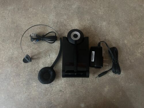 JABRA PRO WHB003BS BLACK 930 MS COMPUTER HEADSET MONO HEADBAND WIRELESS A5-89