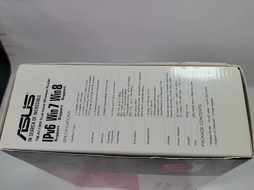 T-Mobile TM-AC1900 ASUS Personal CellSpot Wi-Fi Dual Band 4 Port Wireless Router - Picture 2 of 6