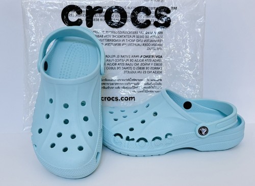 Crocs Baya Clog Schuhe Unisex Erwachsene EISBLAU Größe 9 Damen 7 Herren M gebraucht, in einwandfreiem Zustand