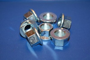 - Hexagon Tab Bolt 5 verzinkt Sechskantschraube 5//8-11 UNC x 1 1//4 Grd 8.8