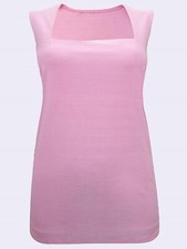 SONDERANGEBOT Ann Harvey Longtop rosa eckiger Ausschnitt Größe UK 20