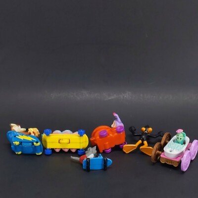 Lot Of 6 Vintage 90s Warner Brothers Subway Kids Meal Toys Jerry