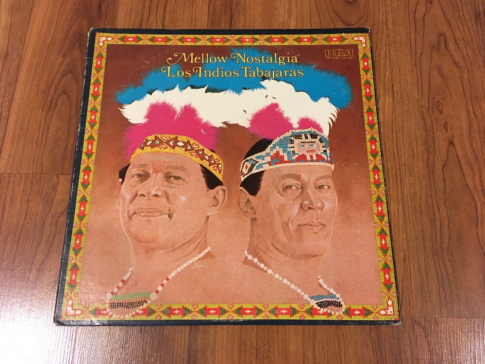 Los Indios Tabajaras Mellow Nostalgia Promo Demo Vinyl Record LP