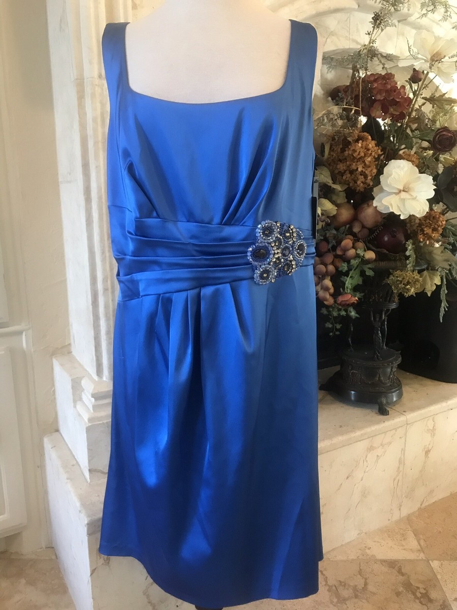 NWT $ 440 David Meister Stunning Royal Blue Dress ( Size 14 ) | eBay NWT $ 440 David Meister Stunning Royal Blue Dress ( Size 14 ) | eBay