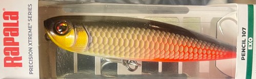 Rapala Precision Xtreme Pencil EXO Xtra Heavy Duty Topwater Walking Popper - Picture 37 of 58