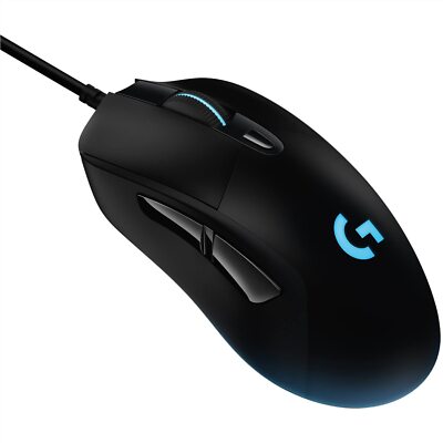 Logitech G403 HERO Gaming Maus mit HERO 25K DPI Sensor LIGHTSYNC RGB geringes