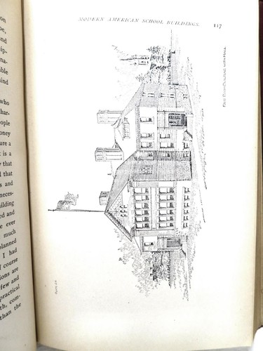 Modern American School Building, W R Briggs, 1904, Wiley - 1st / 1st print - Picture 9 of 12