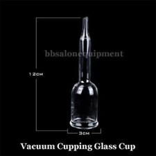 3PCS Vacuum Cupping Glass Cup For Vacuum Breast Enhancement Care Beauty Machine