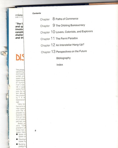 SPACE BOOK (1979) "Toward Distant Suns" TA Heppemheimer (Stackpole) - Picture 4 of 4