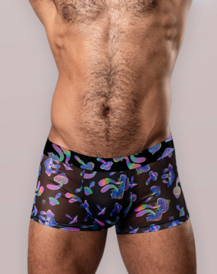 MALE POWER SHORT HAZY DAYZ MUSHROOM POUCH
