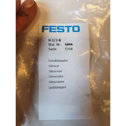 FESTO U-1/2-B 6844 E358 Silencer - Foto 5 di 5