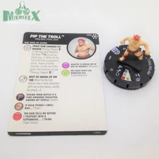 Heroclix Avengers Infinity set Pip the Troll #008 Common figure w/card!