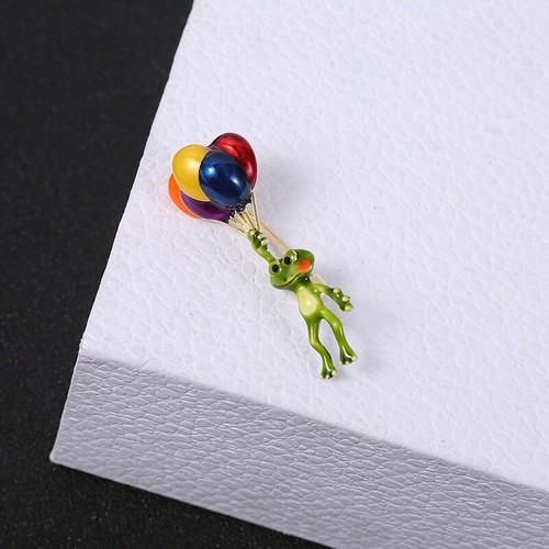 Fashion Enamel Brooch Animal Colorful Pin Unisex Party Jewelry Accessories Gifts - Picture 7 of 7