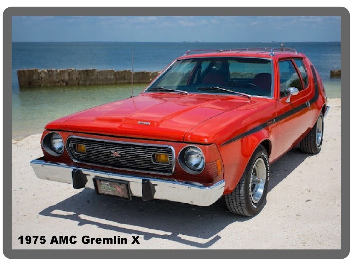 1975 AMC Gremlin X Auto Refrigerator / Tool Box Magnet | eBay