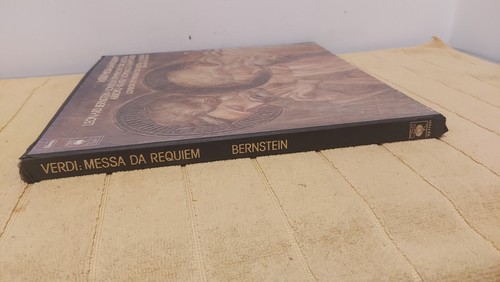 Requiem Mass Verdi Domingo Raimondi Bernstein LSO 2xlp CBS 77231 Classical Vinyl - Picture 11 of 11